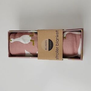 Milkbarn Organic Stroller Blanket Goose